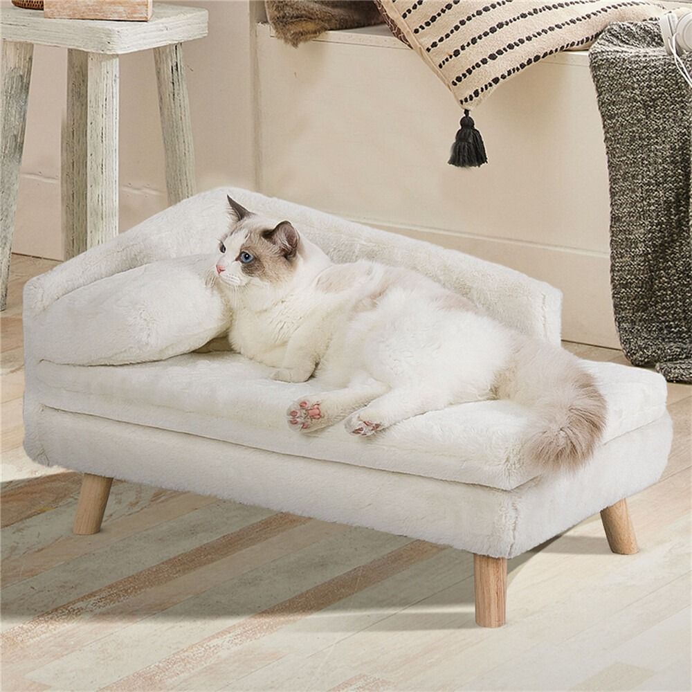 Stylish Small Raised Pet Sofa - Waterproof