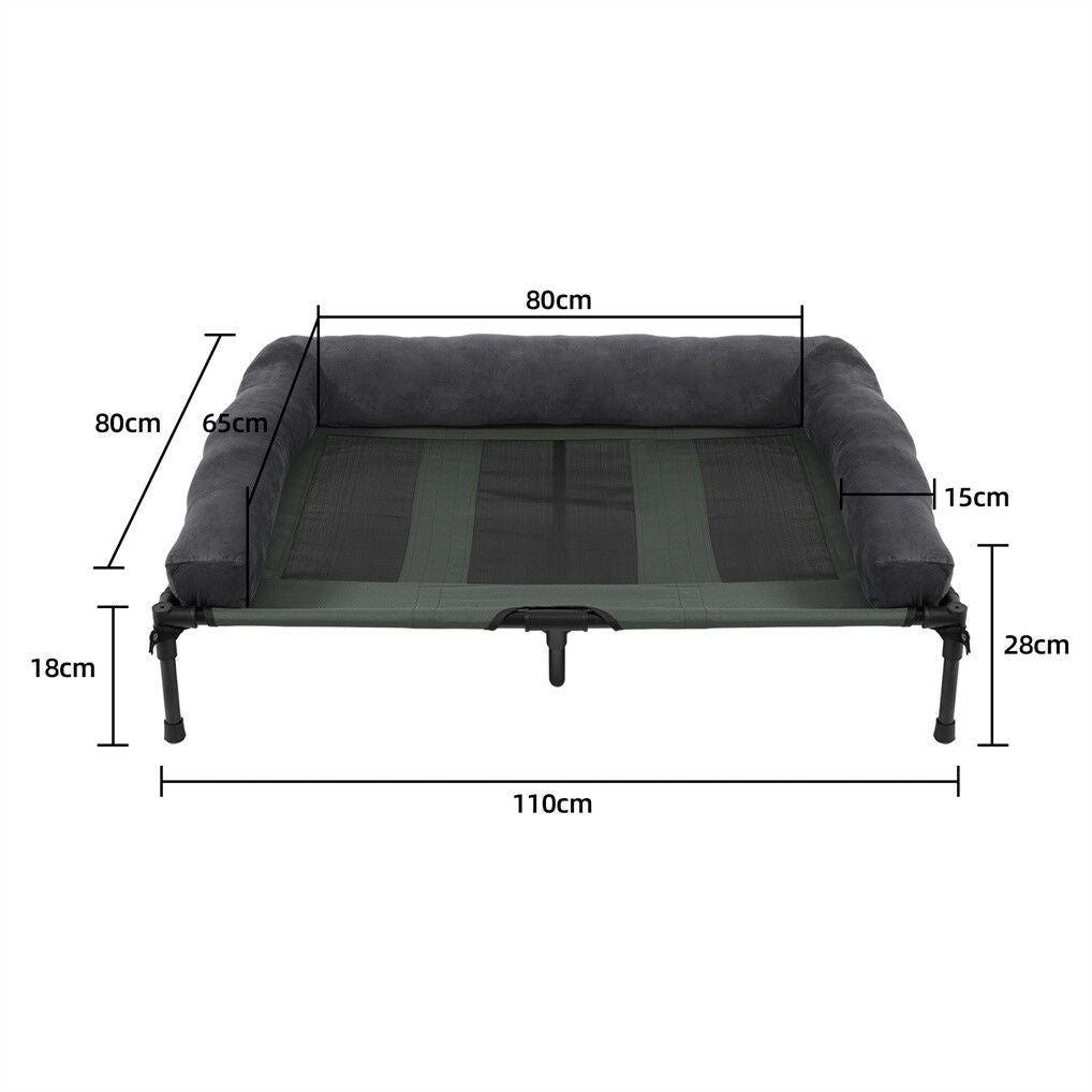 XL Elevated Dog Bed - Comfortable & Durable