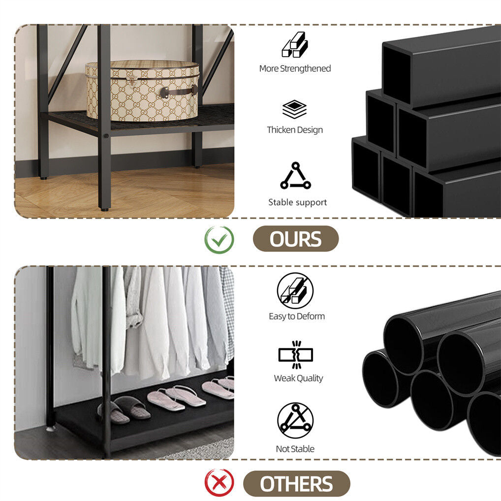 XXL Heavy Duty Wardrobe Closet with Storage