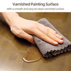 Stylish XL 4-Tier Wooden Shoe Rack Organizer