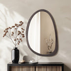 Antique Wooden Frame Wall Mirror HD 60x90cm
