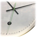 Toki Metta Brushed Gold Clock