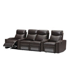 Chicago Leather Home Theatre Lounge 4 Seat
