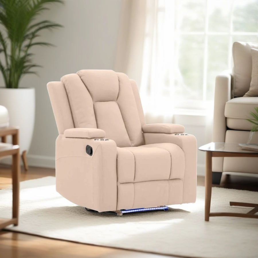 Theatre Electric Recliner Sofa in Buckskin