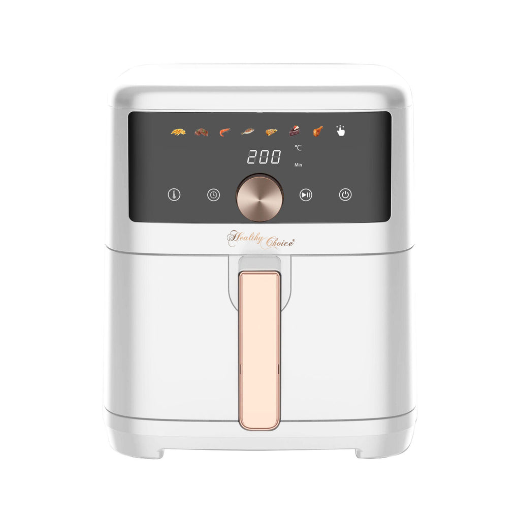 7L Digital Air Fryer, Intuitive Touch Control with Pizza/Baking Pan, and Accessories