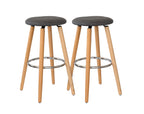 Hacienda Modern Padded Barstools - Set of 2