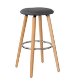 Hacienda Modern Padded Barstools - Set of 2