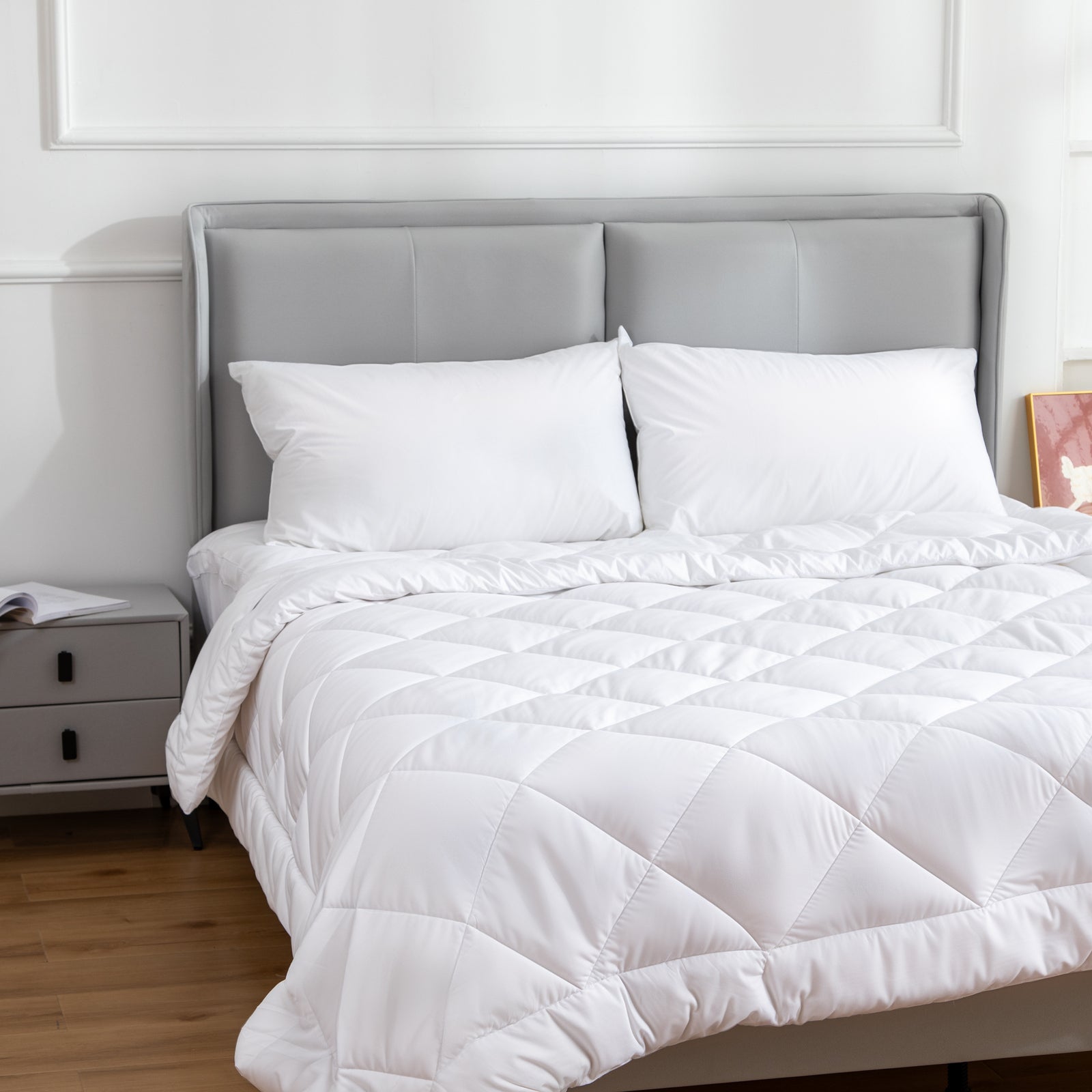 Hacienda 100% Cotton Hypoallergenic Pillow Covers 2 PK