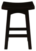 Kyoto Solid Mahogany Kitchen Counter Stool