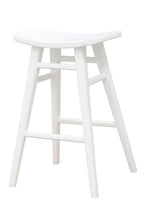 Aria Oval Solid Timber Counter Stool