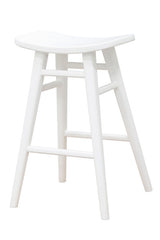 Aria Oval Solid Timber Counter Stool