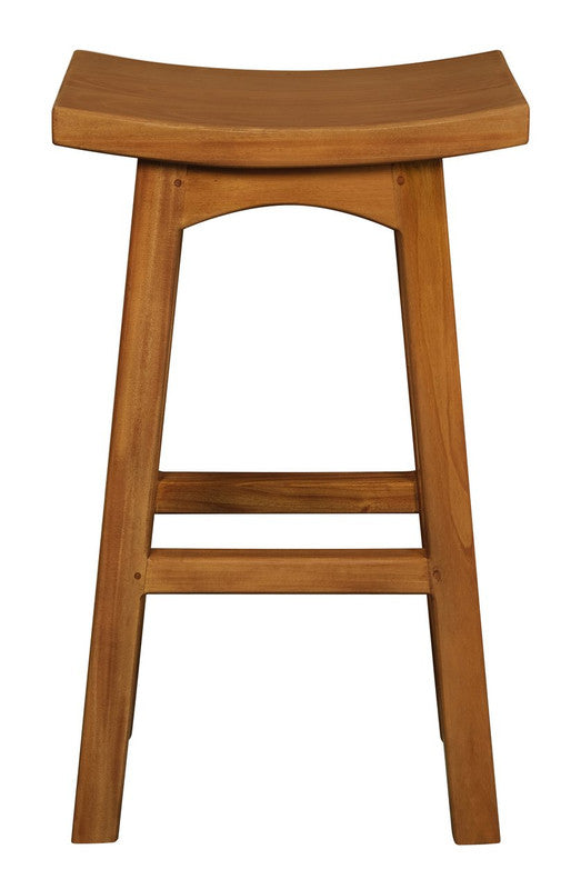 Tokyo Solid Mahogany Timber Barstool