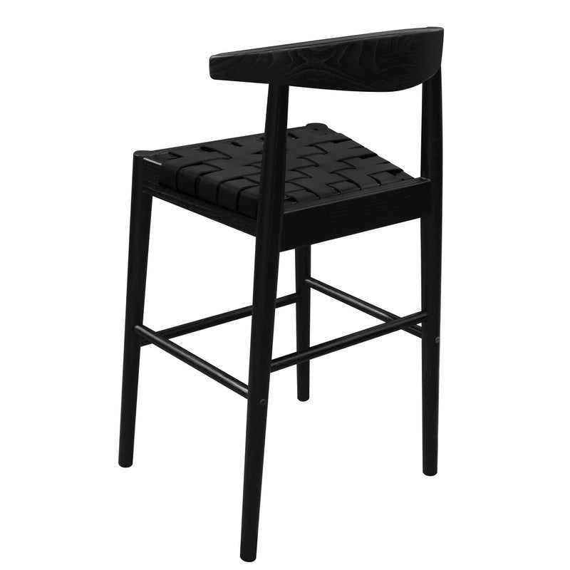 Elliot Leather Counter Stool - Elegant Comfort