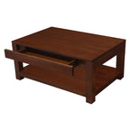 Amsterdam Mahogany 2 Drawer Coffee Table