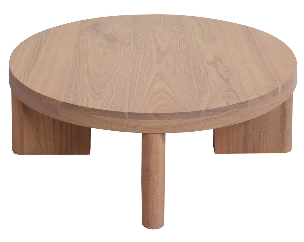 Apollo Round Mindi Timber Coffee Table