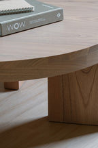Apollo Round Mindi Timber Coffee Table