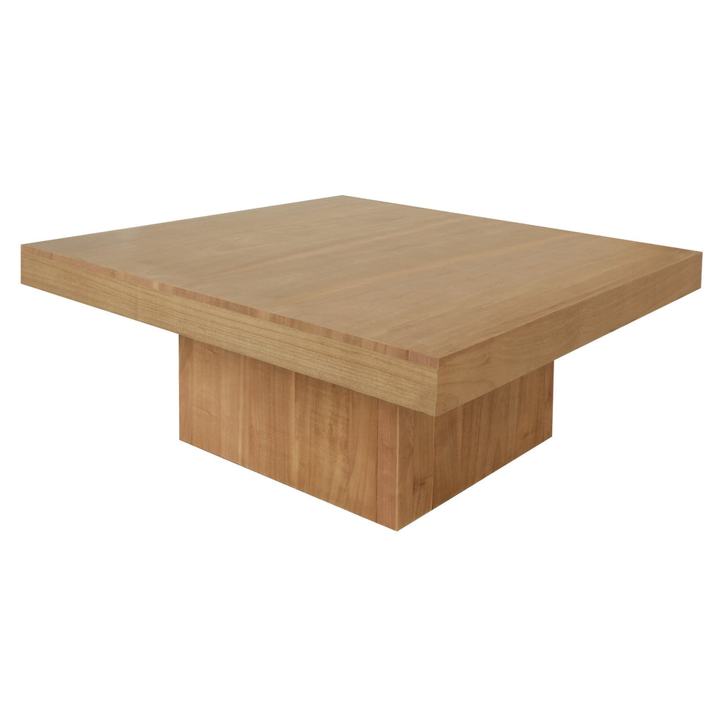 Hudson Solid Wood Modern Coffee Table