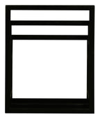 Nobu Solid Mahogany Towel Stand - Black