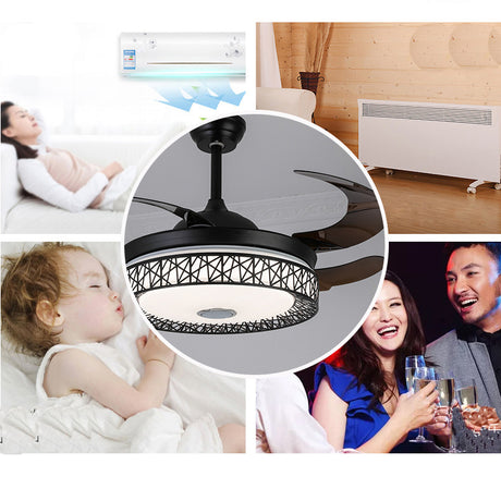 Maxkon 42 Inch Smart Ceiling Fan with Light