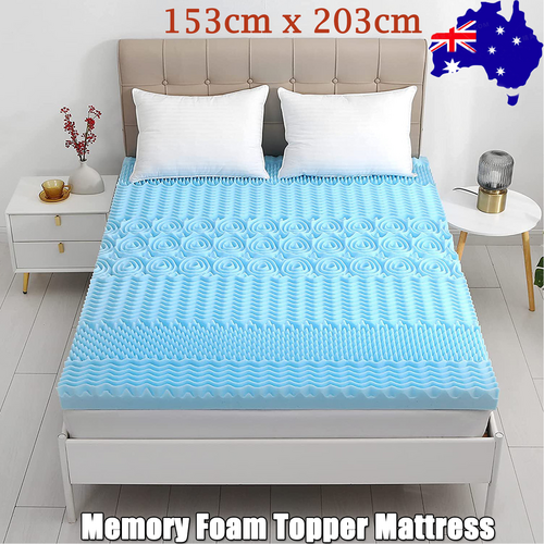 7 Zone Cool Gel Memory Foam Mattress Topper