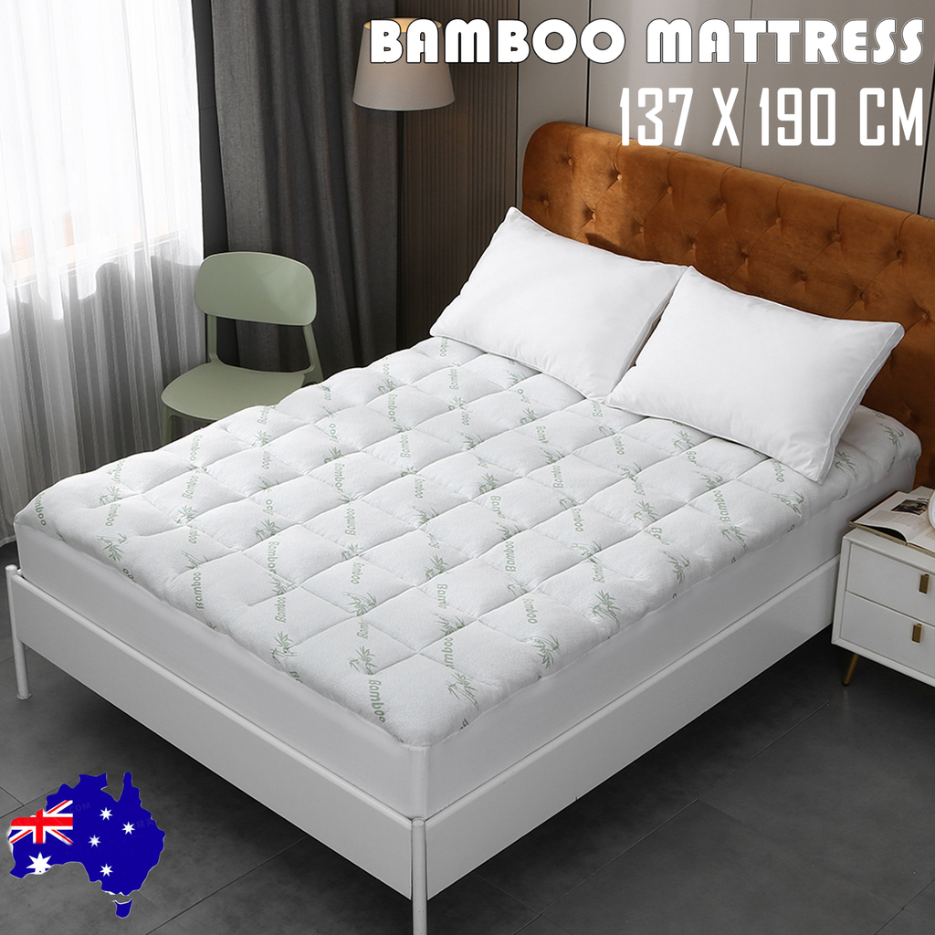 Bamboo Pillowtop Mattress Topper for Ultimate Comfort