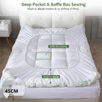 Bamboo Luxury Pillowtop Mattress Topper