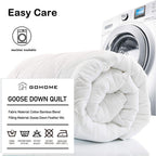 Goose Feather Down Quilt 500 GSM King Size