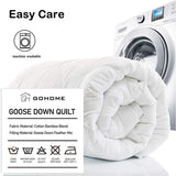 Goose Feather Down Quilt 500 GSM King Size