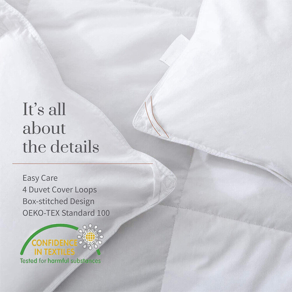 Goose Feather Down Quilt 500 GSM King Size