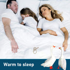 Goose Feather Down Quilt 500 GSM King Size