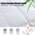 Premium Goose Down 500 GSM Queen Quilt