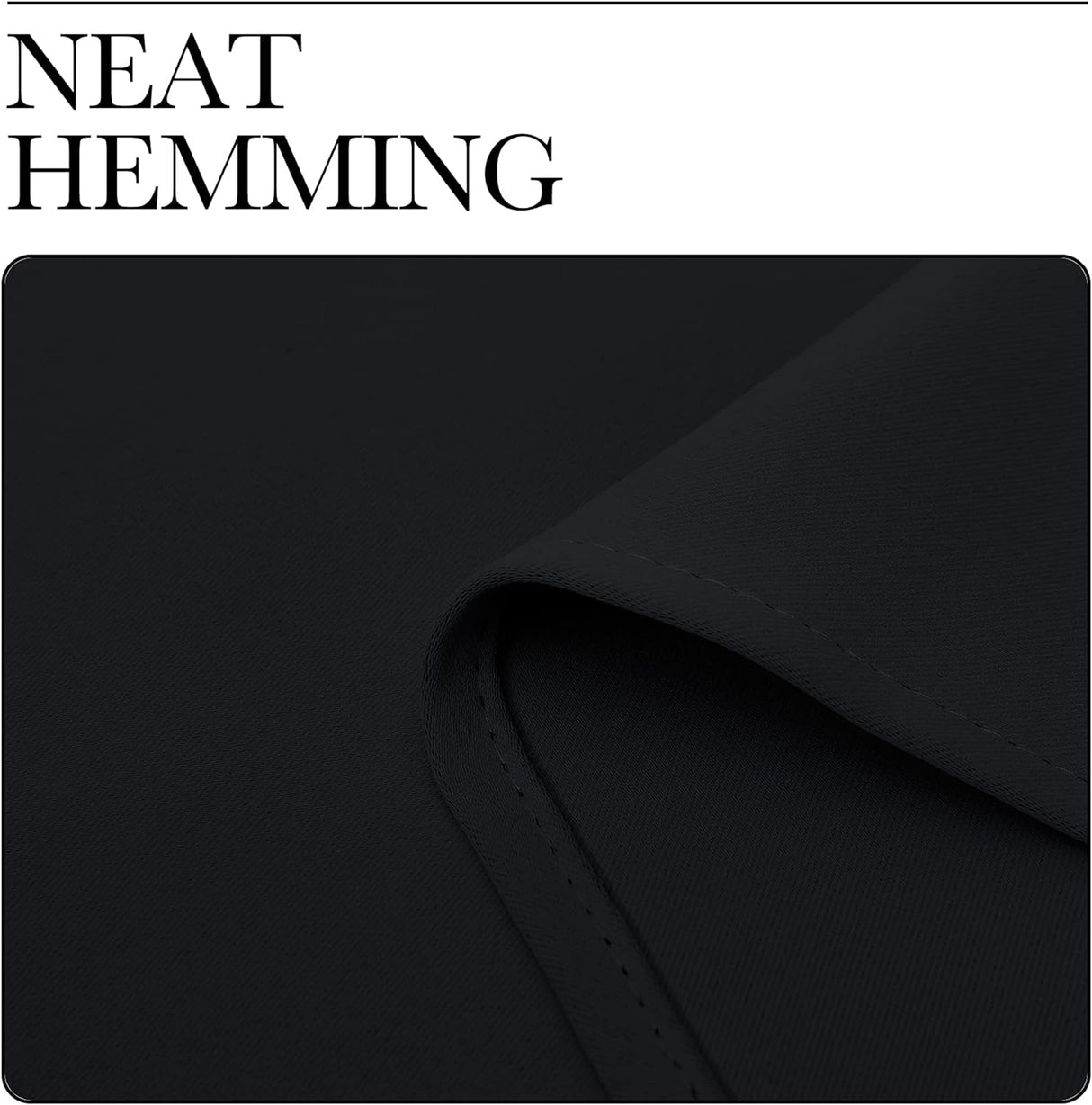 Premium Eyelet Blackout Curtains Pair