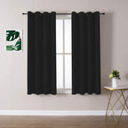 Premium Eyelet Blackout Curtains Pair