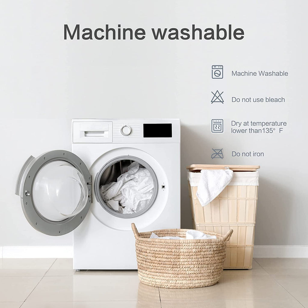 Luxury Pillowtop Mattress Topper - Bamboo Charcoal