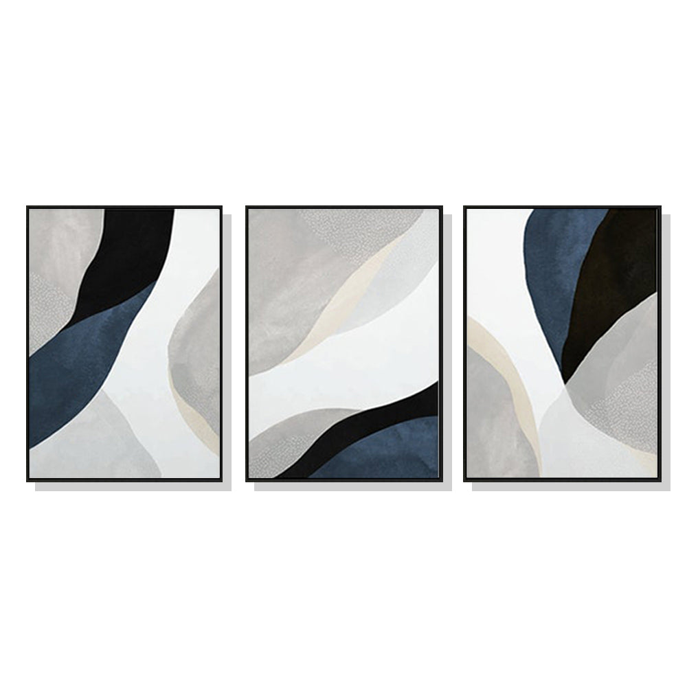 Wall Art Abstract Canvas Set Modern Framed Prints for Living Room Home Decor