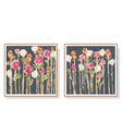 Wall Art Laurels Lollies 2 Sets Wood Frame Canvas Decorative Home Wall Decor