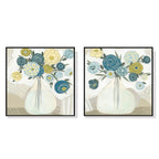 Wall Art Bouquet Framed Canvas Decorative Modern Living Room Bedroom Home Decor