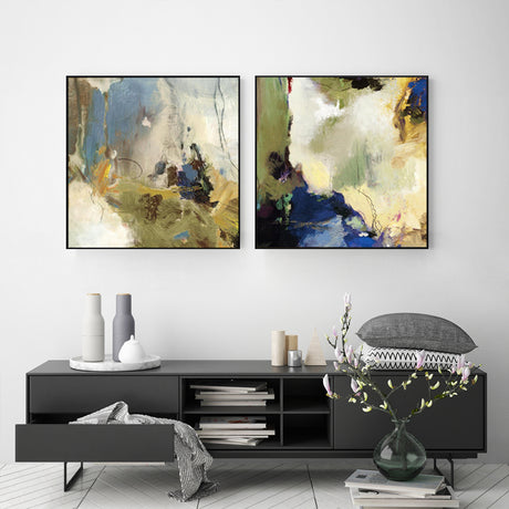 Wall Art Abstract Canvas Contemporary Multi-Panel Modern Home Decoration