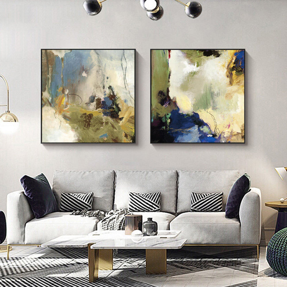 Wall Art Abstract Canvas Contemporary Multi-Panel Modern Home Decoration