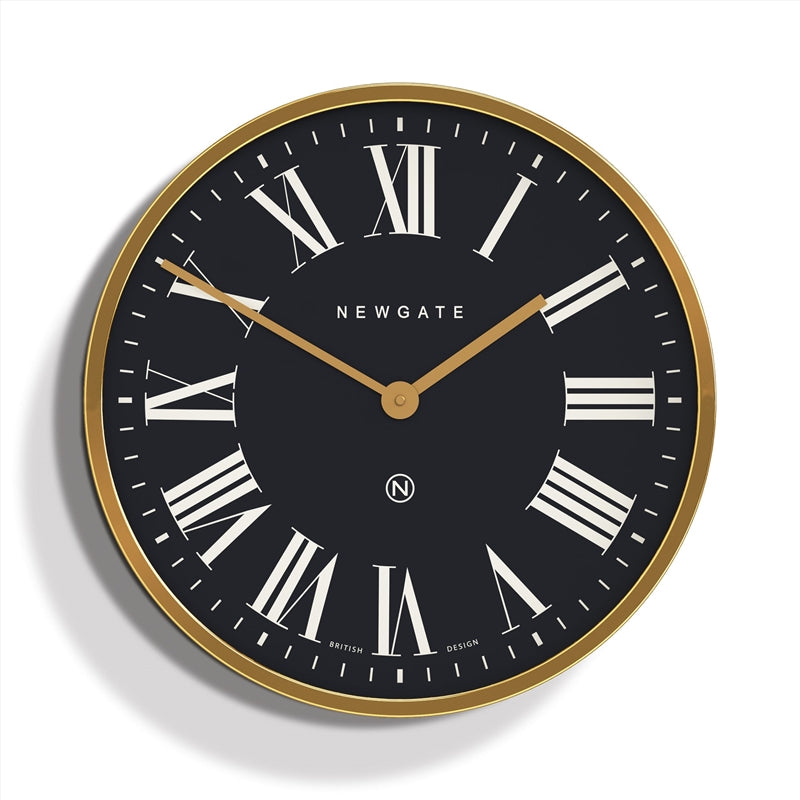 Mr Butler Wall Clock Radial - Brass