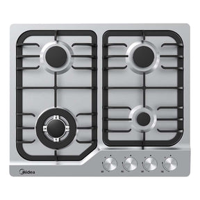 60cm Stainless Steel Gas Cooktop with 4 Burners