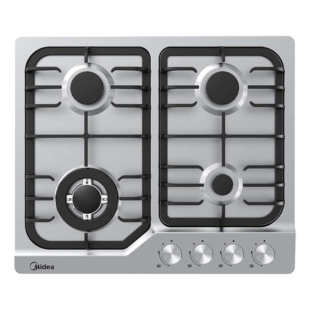 60cm Stainless Steel Gas Cooktop with 4 Burners