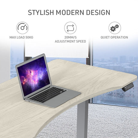 FORTIA Electric Sit-Stand Desk 150x68cm