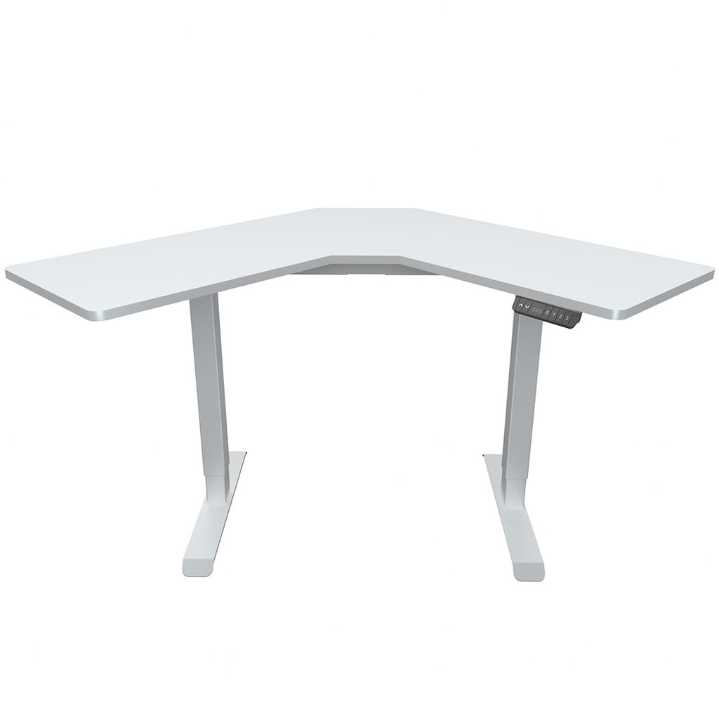 Fortia Dual-Motor Adjustable Electric Corner Desk