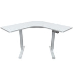 Fortia Dual-Motor Adjustable Electric Corner Desk