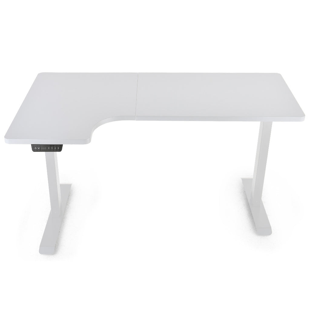FORTIA Dual Motor L-Shaped Adjustable Desk