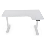 FORTIA Dual Motor Adjustable L-Shaped Desk