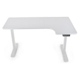 FORTIA Dual Motor Adjustable L-Shaped Desk