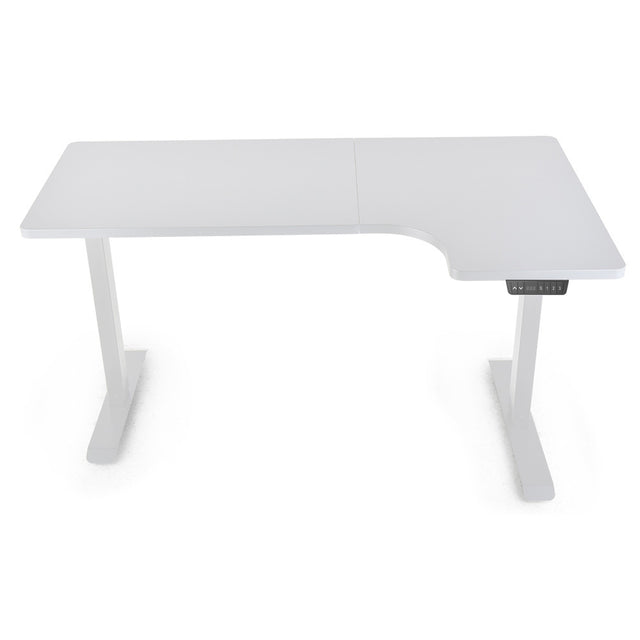 FORTIA Dual Motor Adjustable L-Shaped Desk