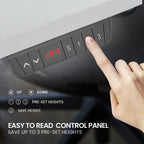 FORTIA Dual Motor Adjustable L-Shaped Desk